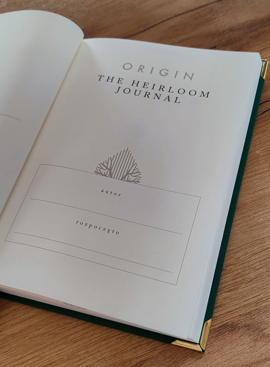 Dziennik ORIGIN - Edycja Założycielska